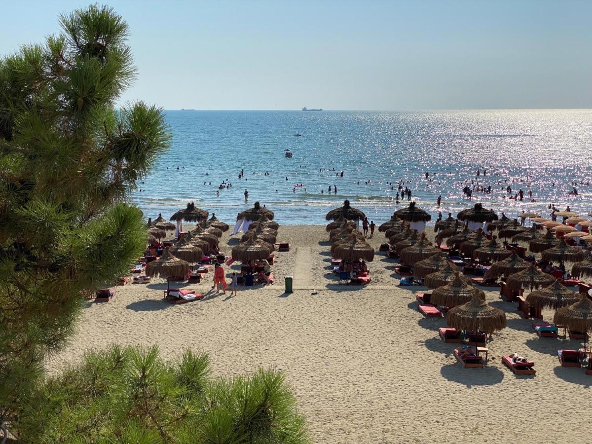 Sunset Sea View - Beachfront Balcony - Ac - Wifi Дуррес Экстерьер фото